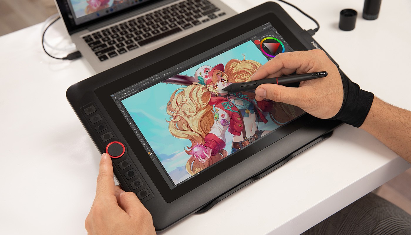 digital sketching,drawing ,animation ,painting and editing photos with XP-Pen Artist 13.3 Pro Screen graphics Tablet